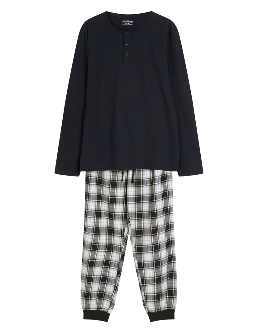 Piżama Noir czarny 6