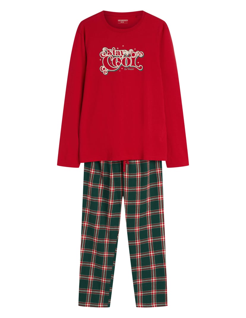 Piżama Nougat czerwony 6