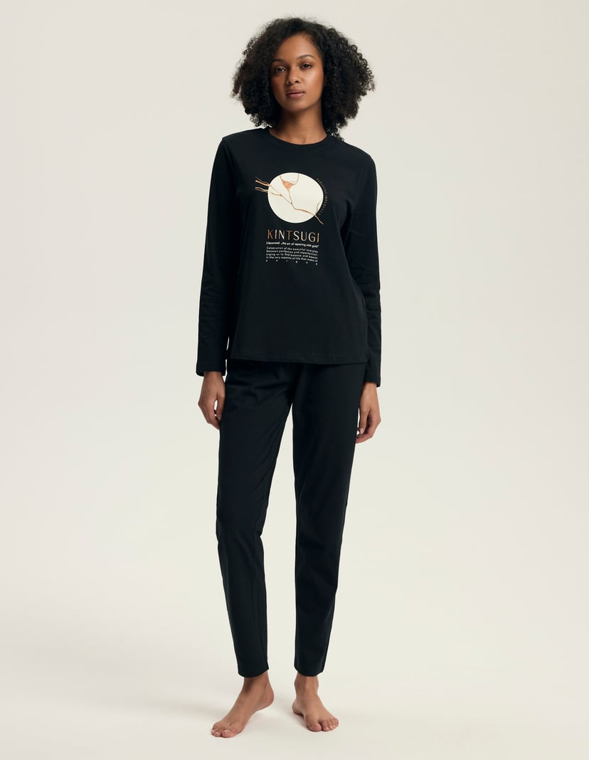 Pizama Dairoku czarny 6