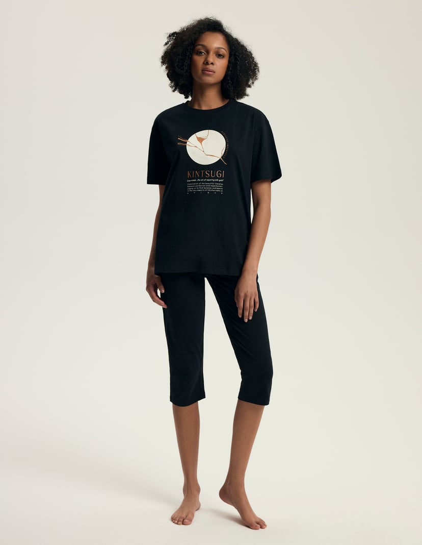 Pizama Dairoku czarny 3