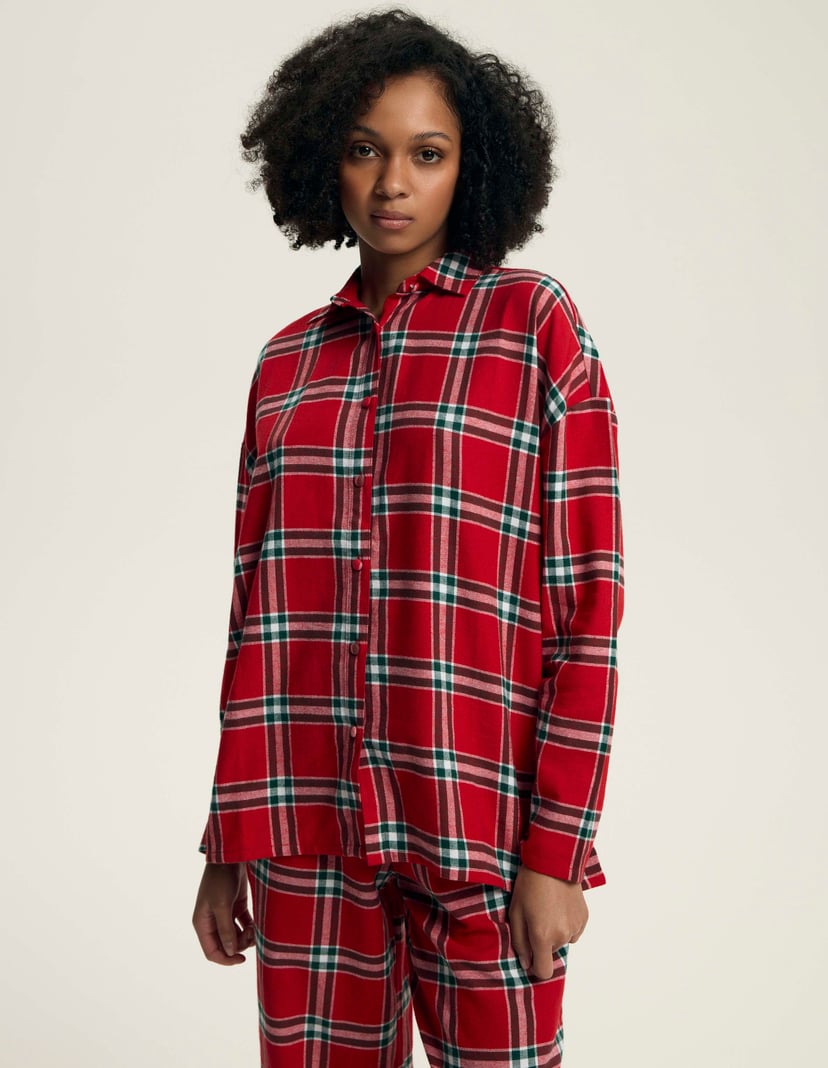 Piżama Dalisa czerwony 1