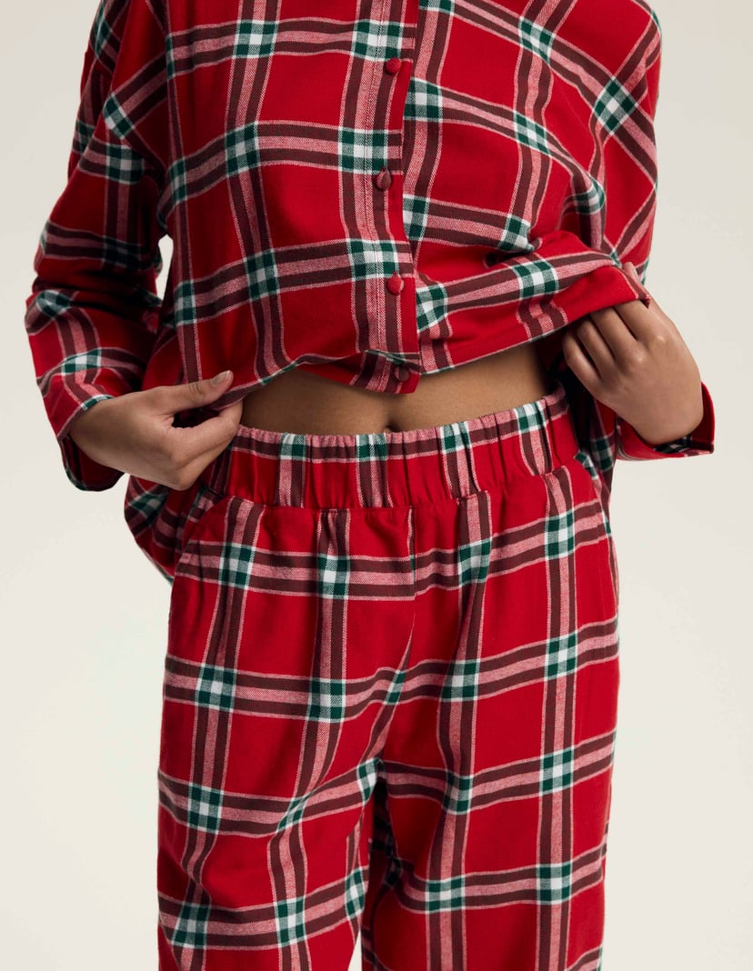 Piżama Dalisa czerwony 2