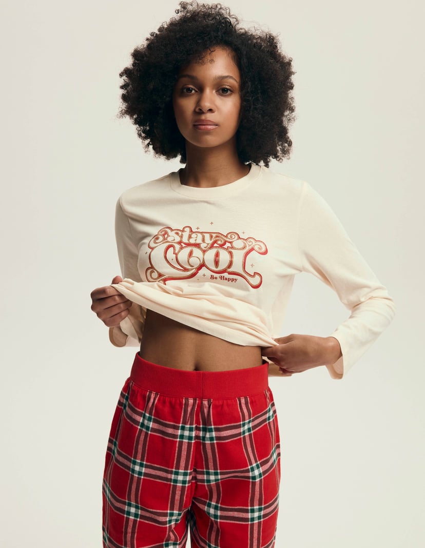 Piżama Dalisa kremowy 3