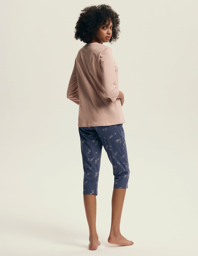 Piżama Delanie różowy 4