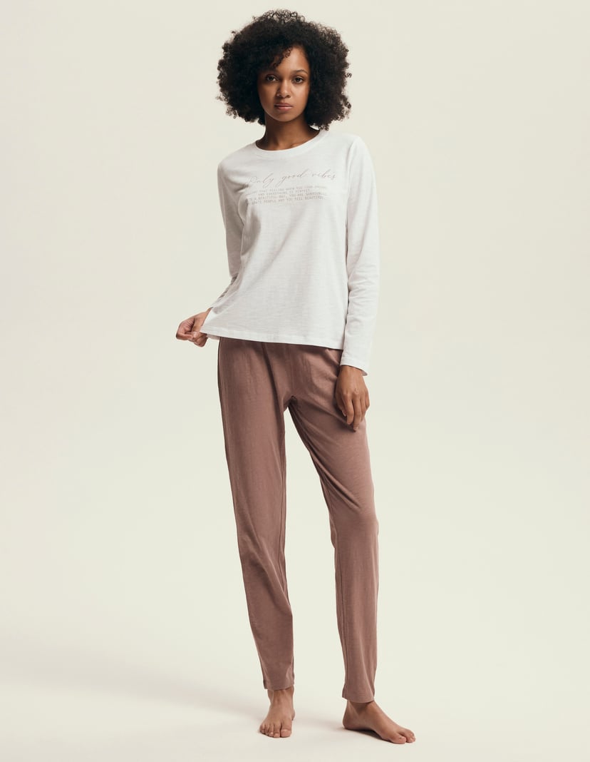 Piżama Delanie różowy 6