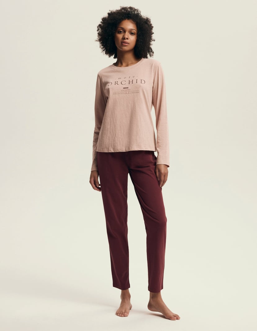 Pizama Dorla różowy 4