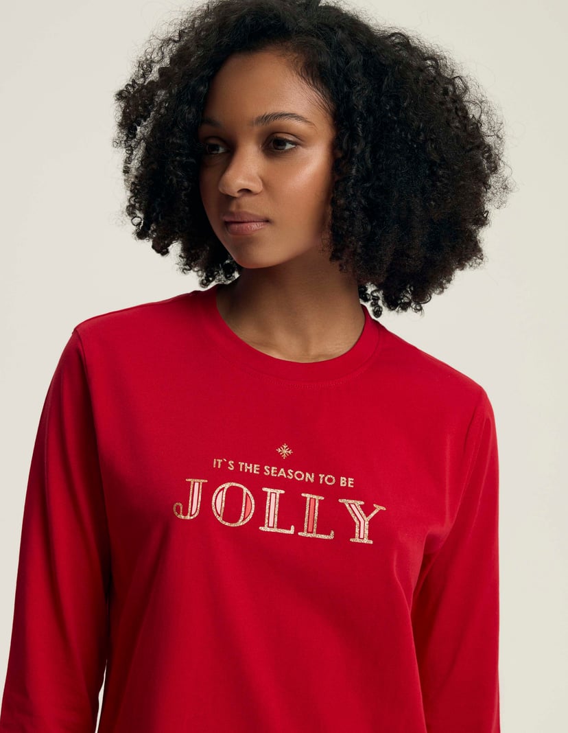 Piżama Dotie czerwony 1