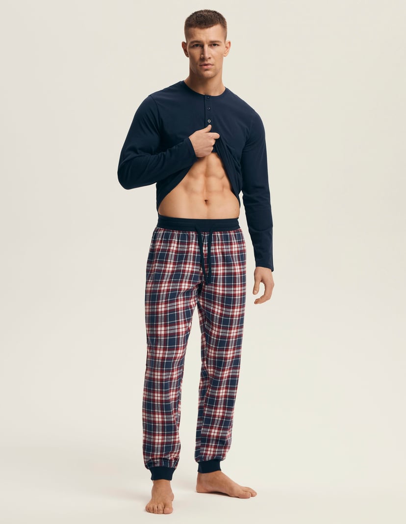 Piżama Noir granatowy 3