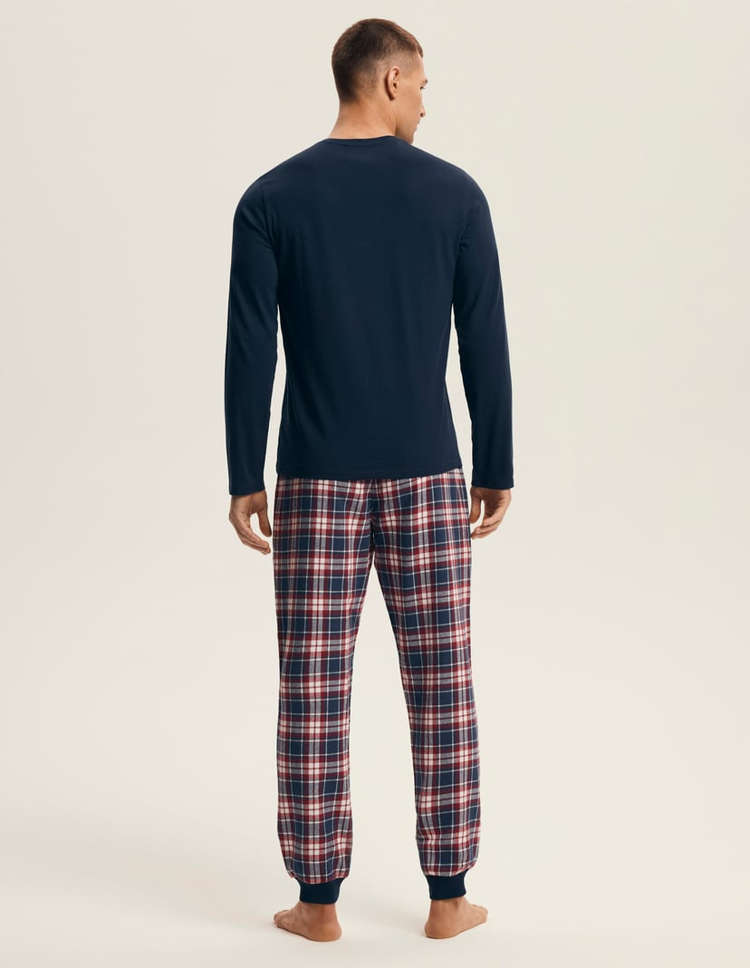 Piżama Noir granatowy 4