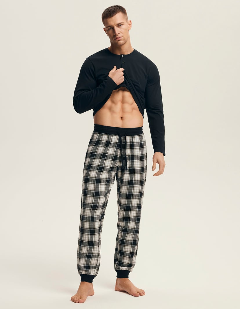 Piżama Noir czarny 3