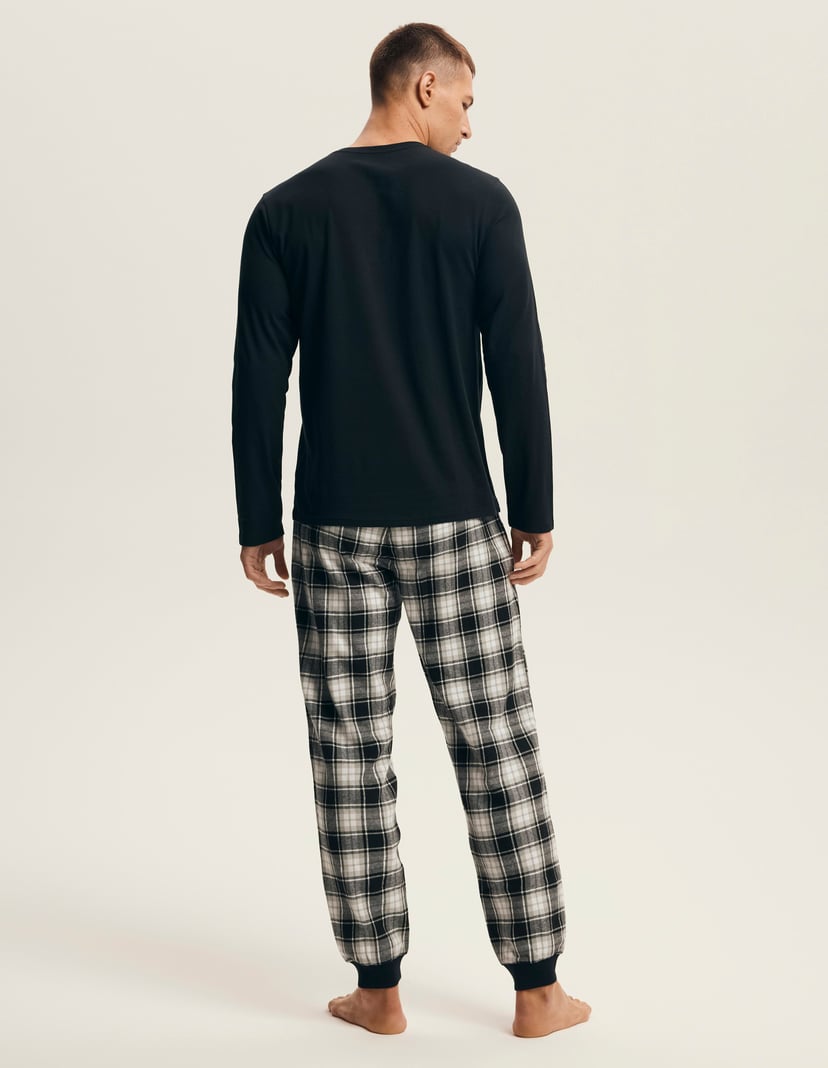 Piżama Noir czarny 4