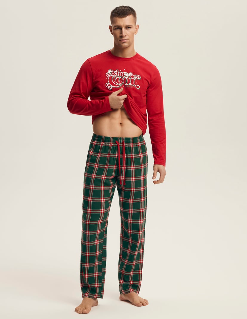 Piżama Nougat czerwony 3