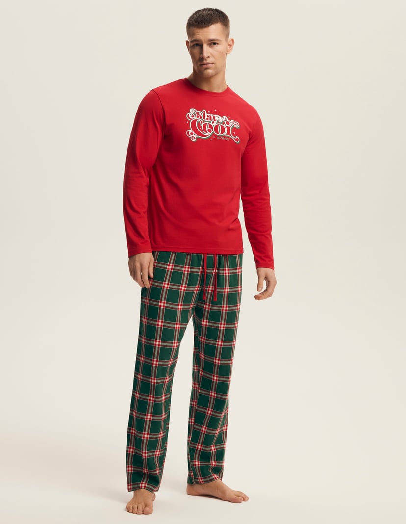 Piżama Nougat czerwony 5