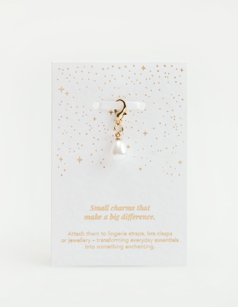 Charms Pearl gold 1