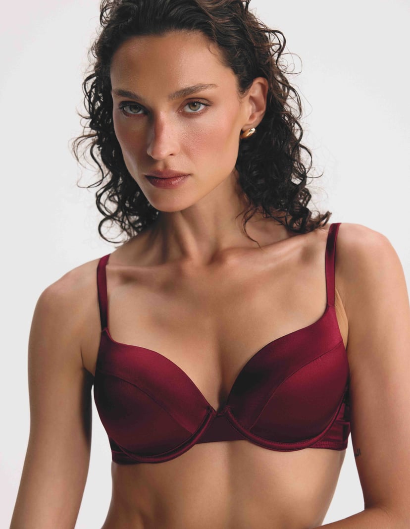 Push-up bra Mistique Red 2