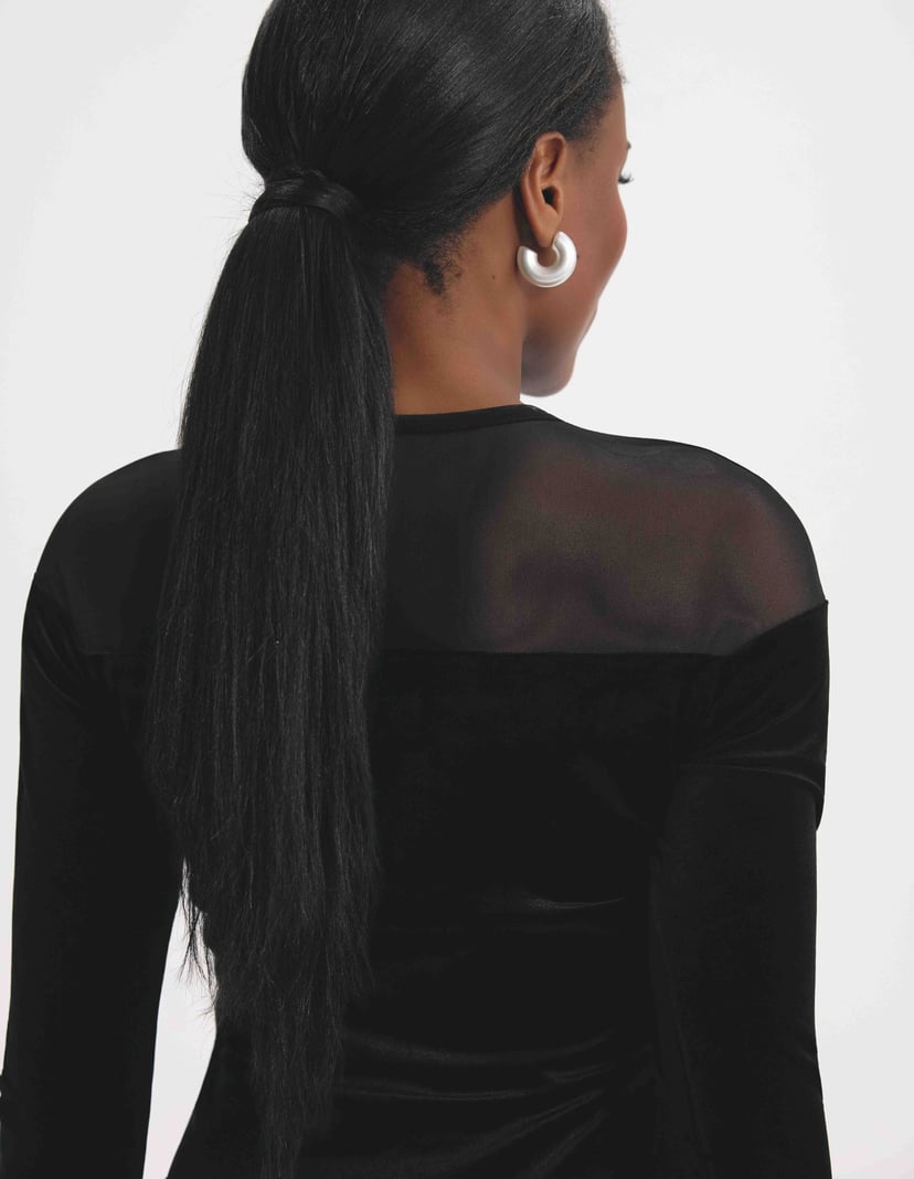 Body Velvetmesh Black 3