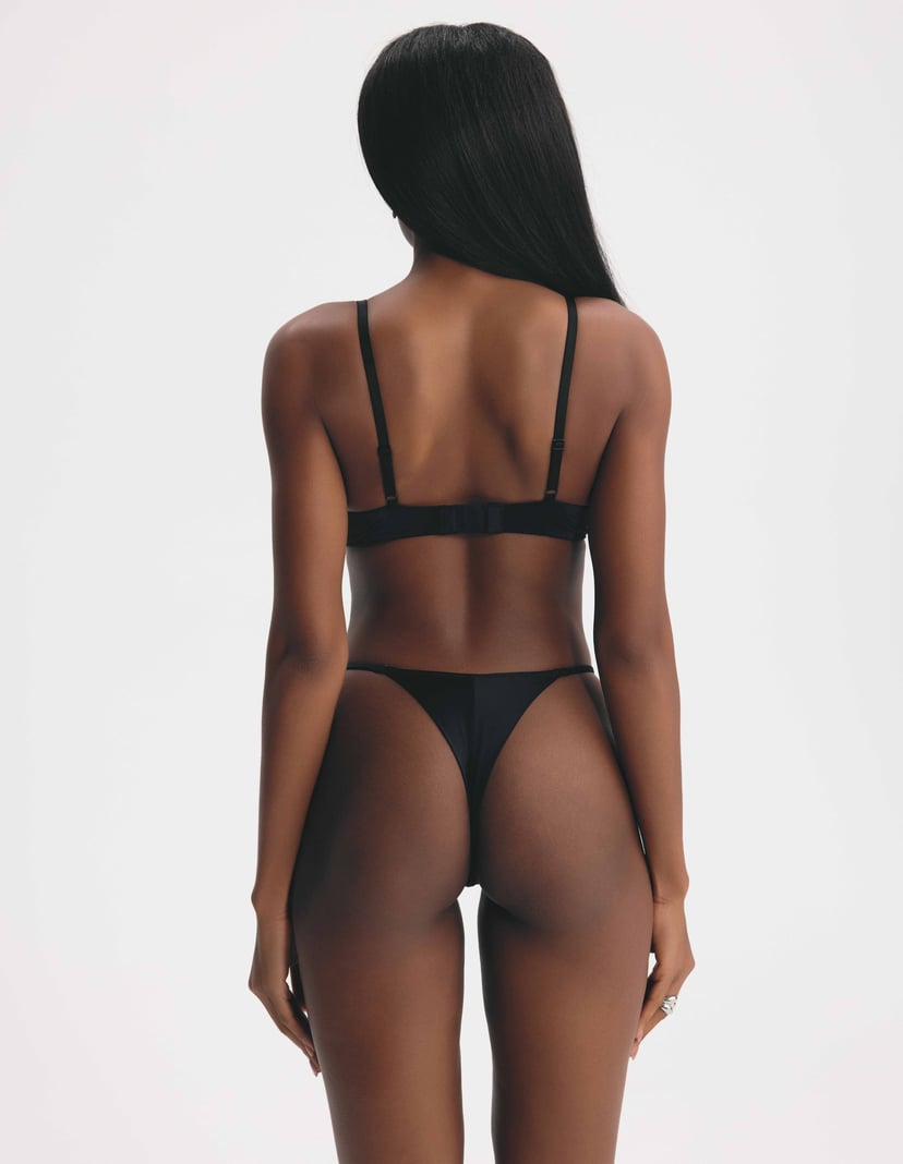 Thongs Middle Black 4
