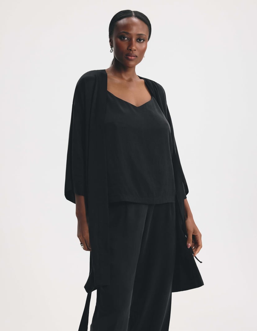 Robe Flowrobe Black 5