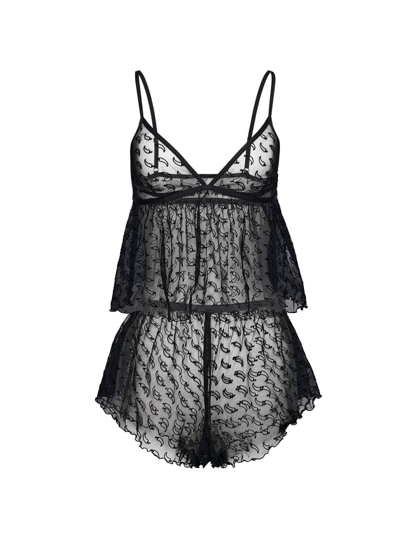 Lingerie Set Too Hot Black 7