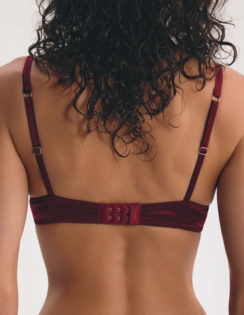 Silk Push-Up Bra MISTIQUE Red 4