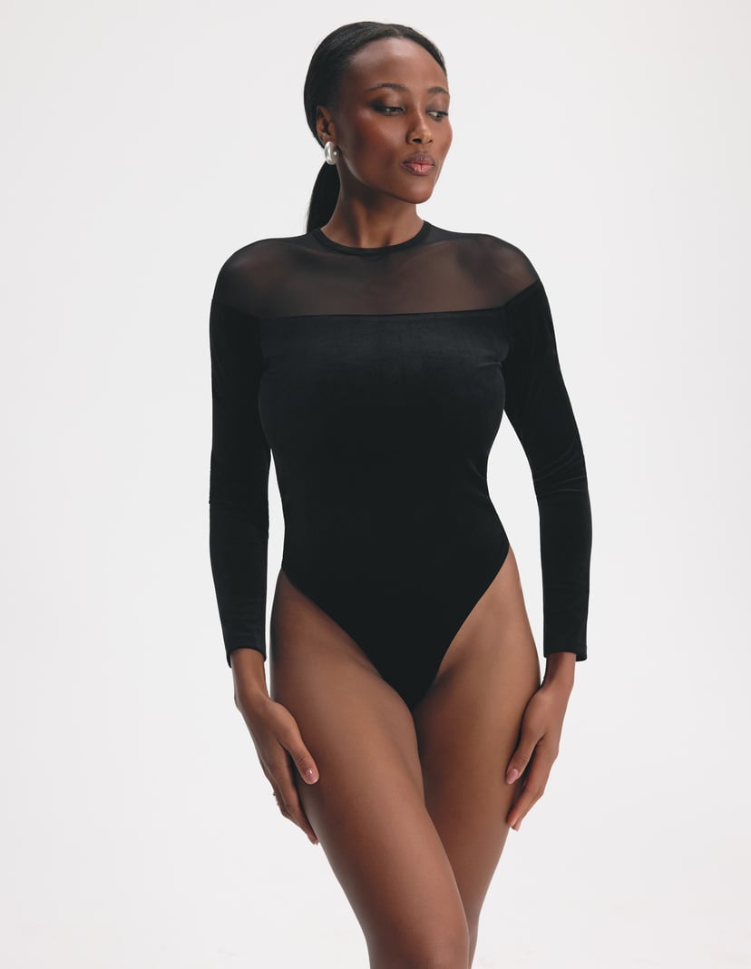 Body Velvetmesh Black 2