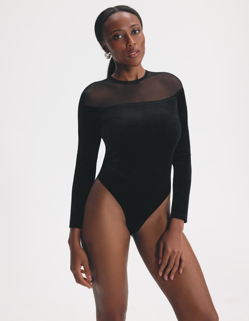 Body Velvetmesh Black 6
