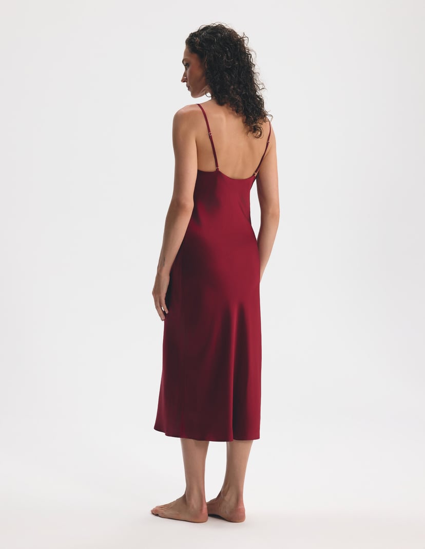 Silk Nightdress Nightdew Red 4