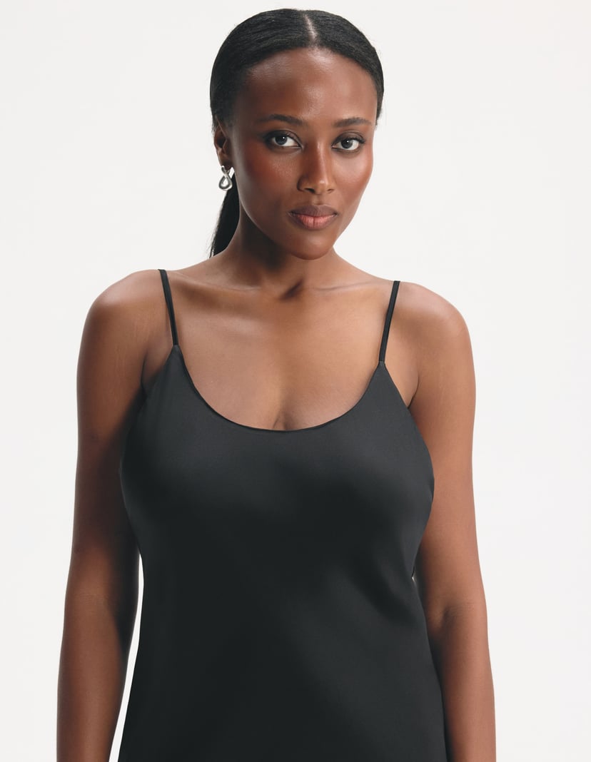 Silk Nightdress Nightdew Black 4