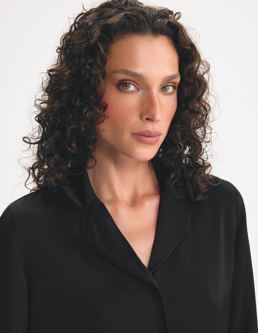 Long Pajamas Midpama Black 5