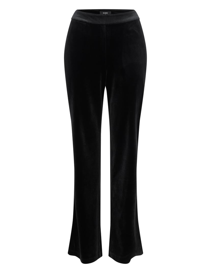 Velvetmesh Pants Black 6