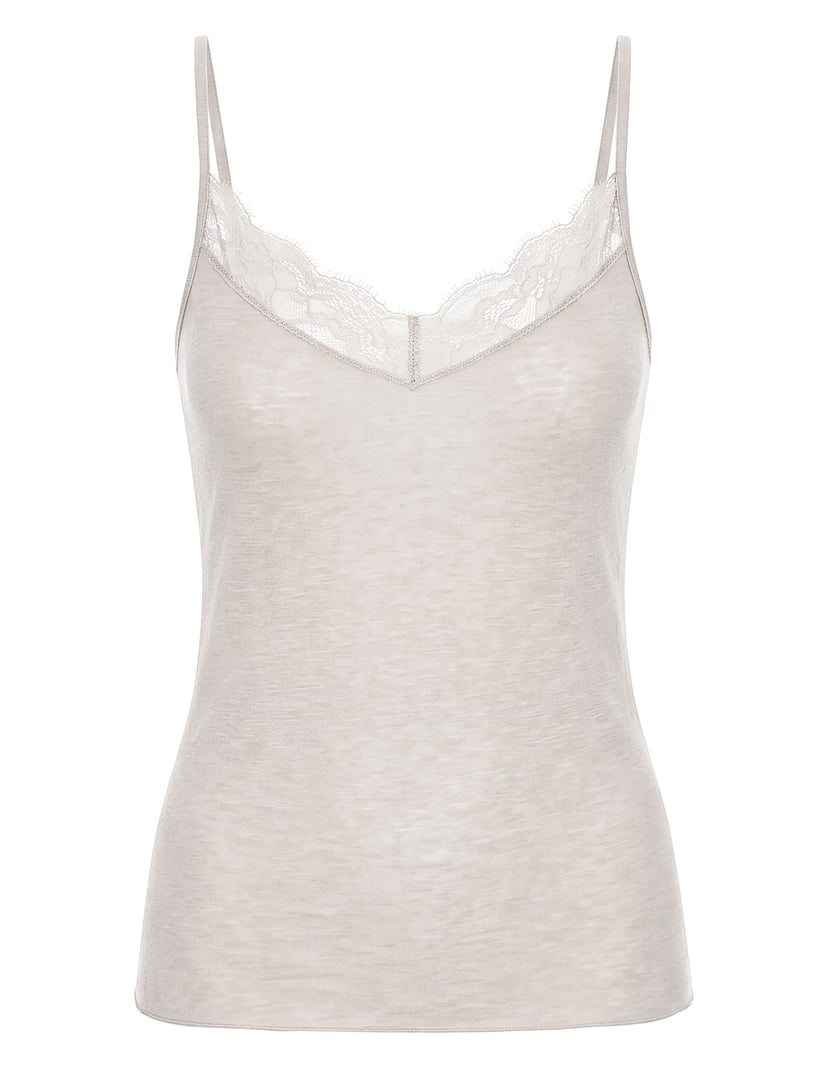 Light Beige Softbase Top with Lace Beige 8