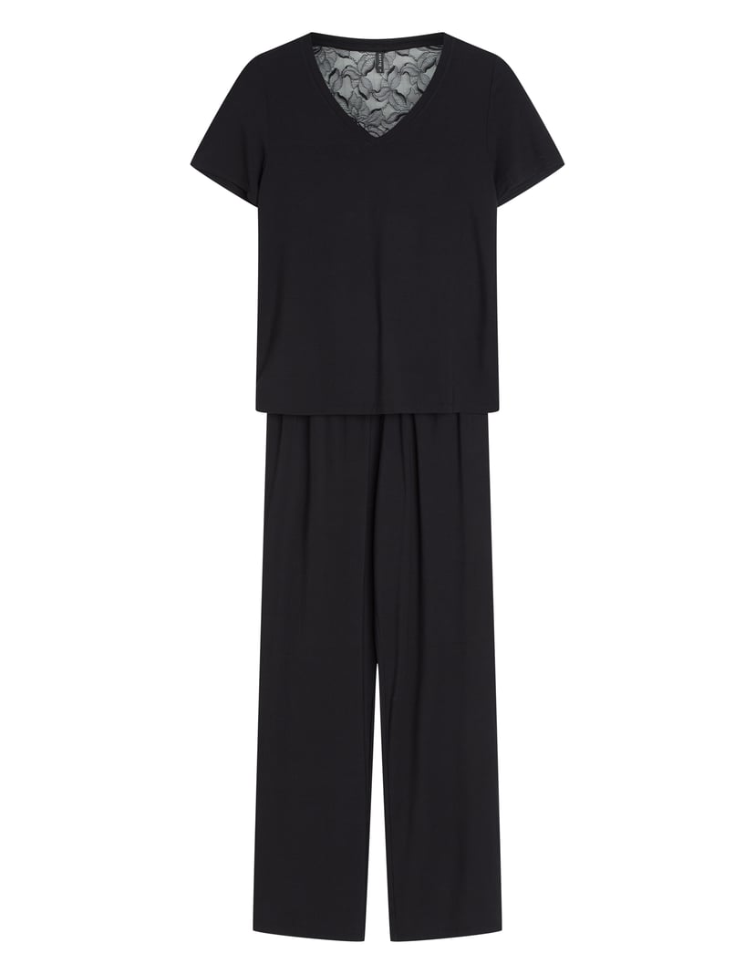 Long Pajamas LILITH Black 9