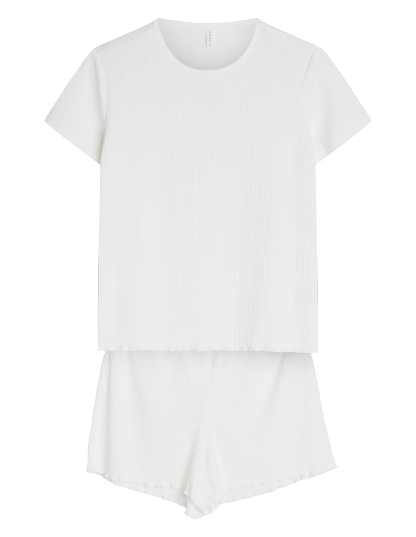 Short Pajamas PEARL White 9