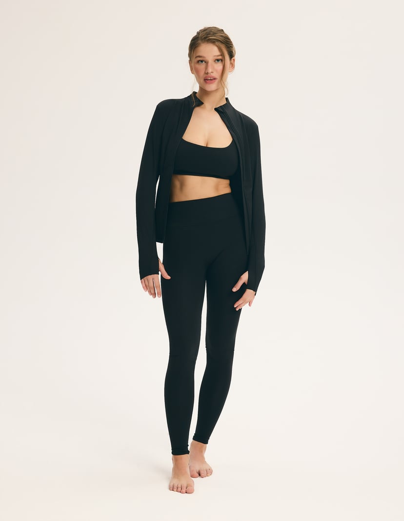 Warm Up Sweatshirt Black 1