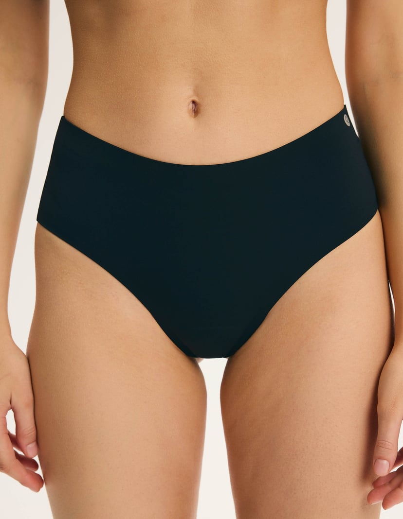 Seamless Thongs Black 2