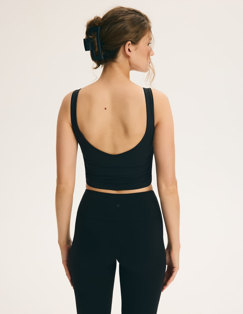 Everyday Lift Sports Top with Removable Push-Up Cups Black 6