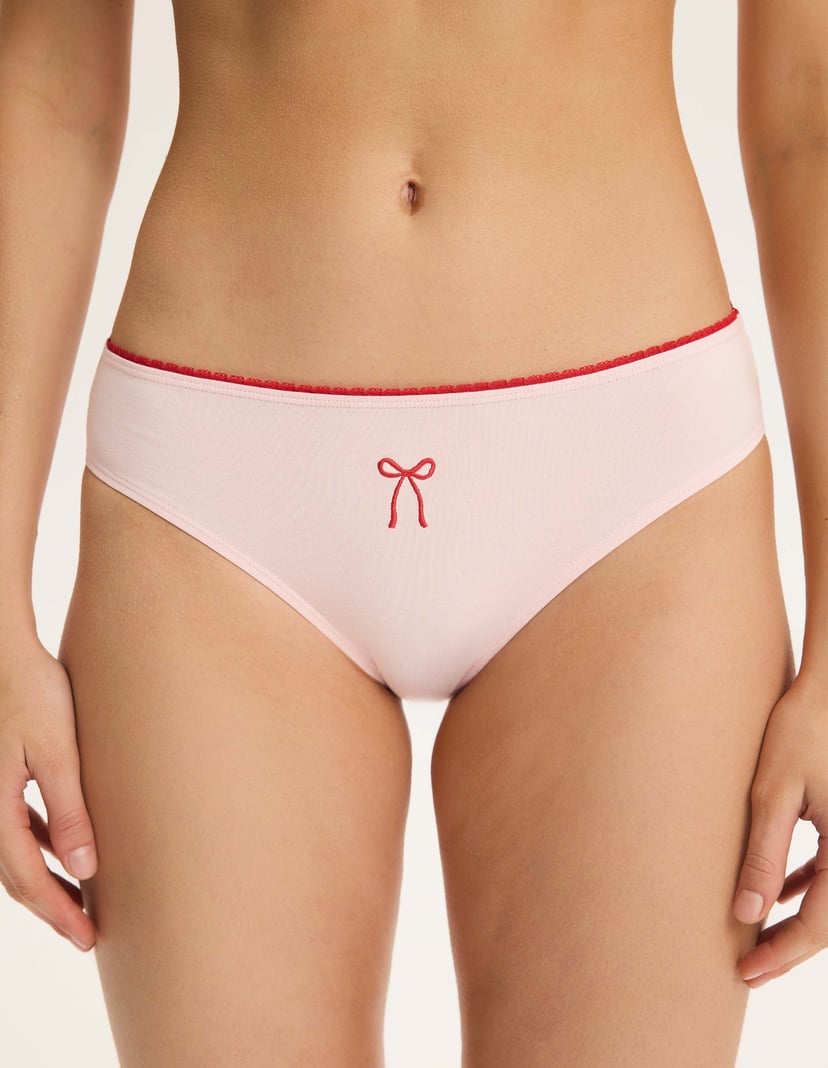 Hygge Moments Panties in a Two-Pack with Cotton and Festive Detail Multi 2