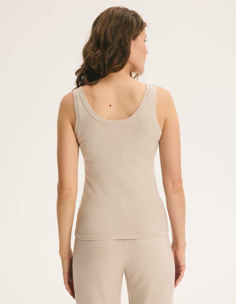 Three-Piece MISTY Set with Soft Viscose Knit Beige 6