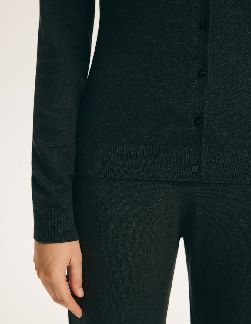 Three-Piece MISTY Set in Soft Viscose Knit Grey 7