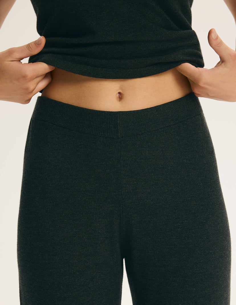Three-Piece MISTY Set in Soft Viscose Knit Grey 5