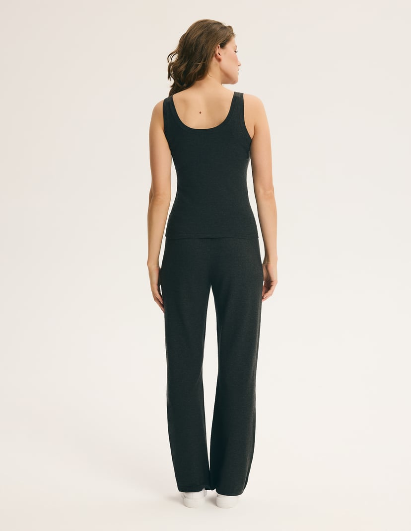 Three-Piece MISTY Set in Soft Viscose Knit Grey 12