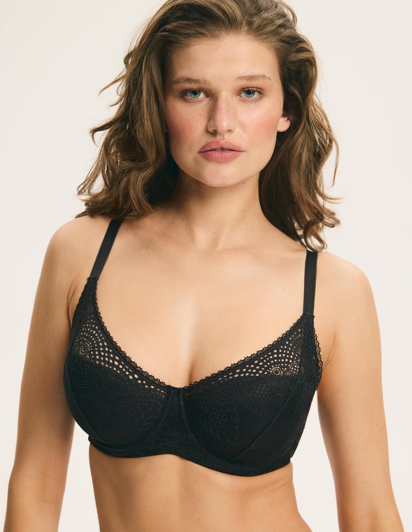 Biustonosz usztywniany SYBILLA brown 2