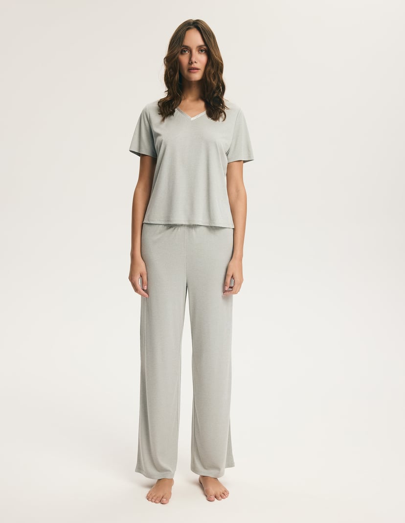 Long Pajamas CONCRETE Grey 7