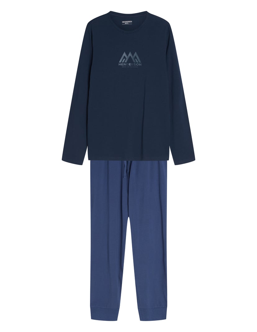 Long Pajamas FIN Blue 7