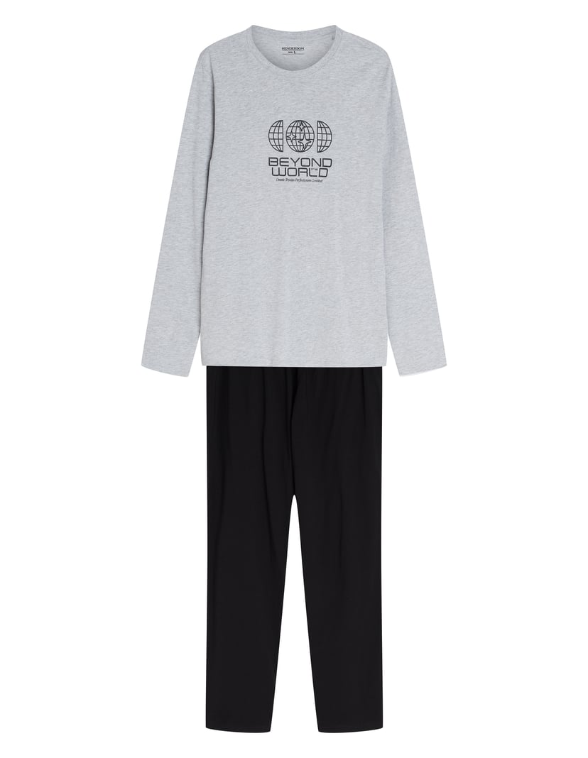 Long Pajamas FRAME Grey 8