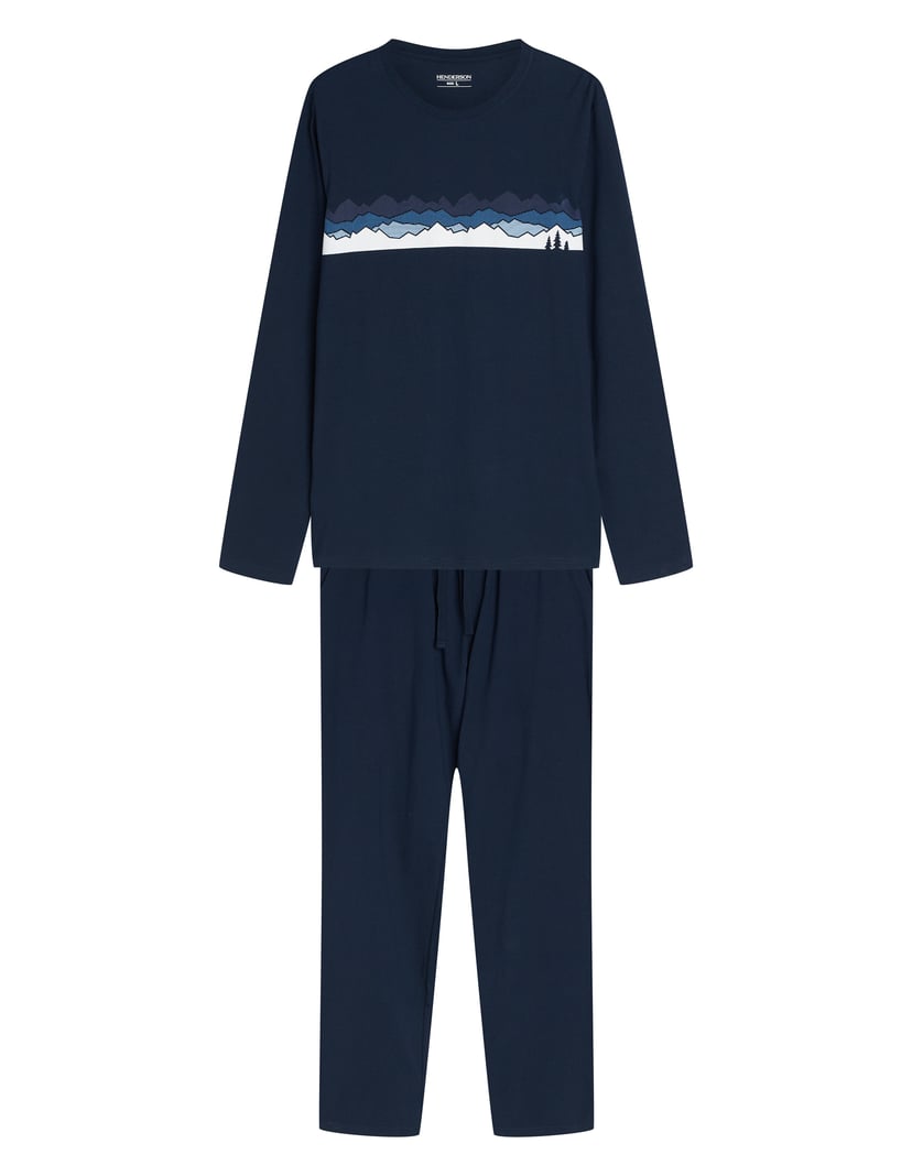 Long Pajamas FROZE navy 8
