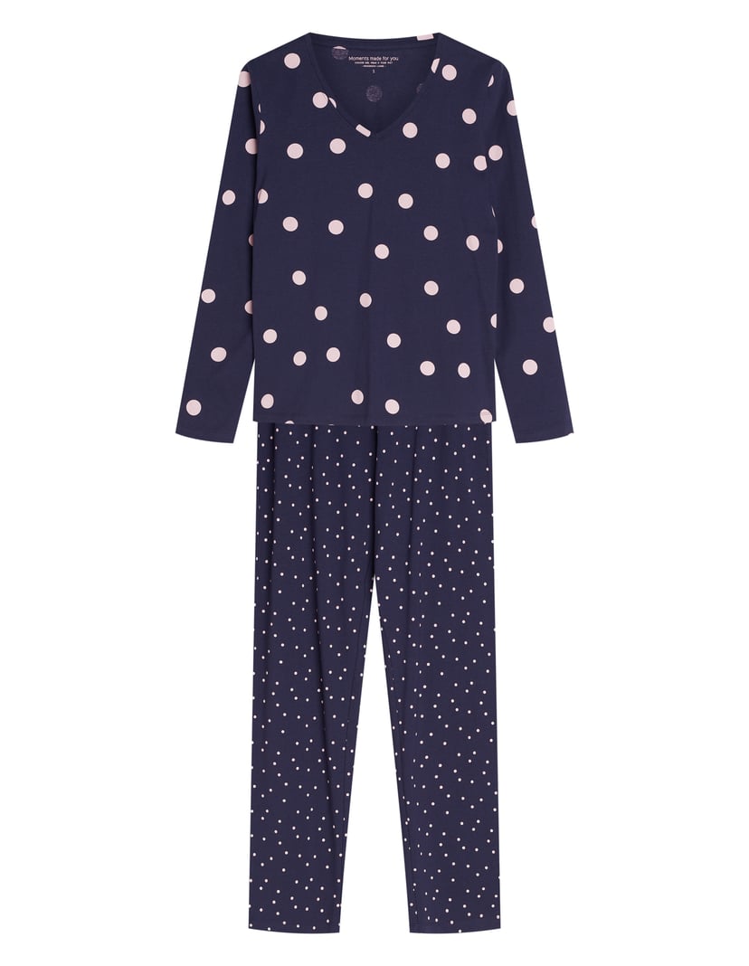 Long Pajamas GITTE Blue 9