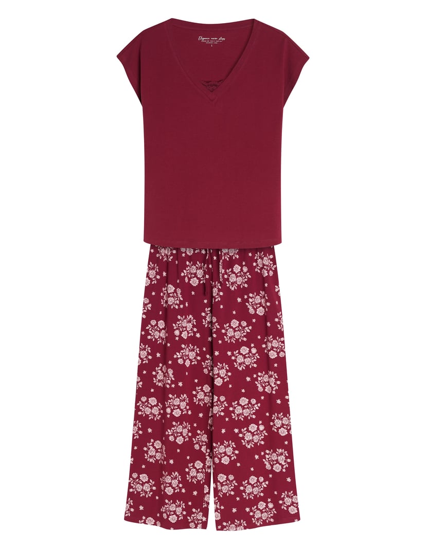 Long Pajamas GRETA Red 7