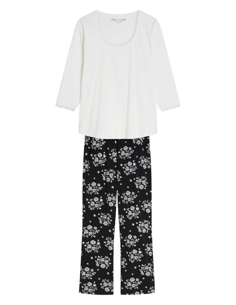 Long Pajamas GRETA cream 8