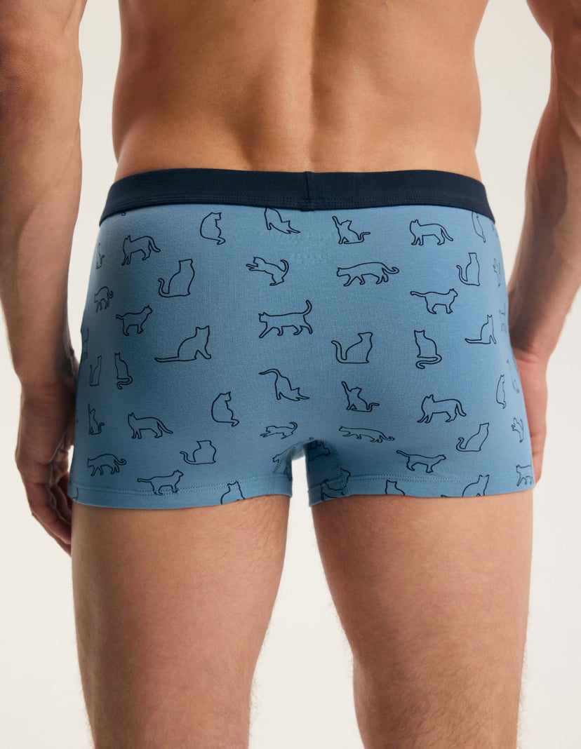 Cotton Boxer Briefs Twin Pack FUR Multi 3